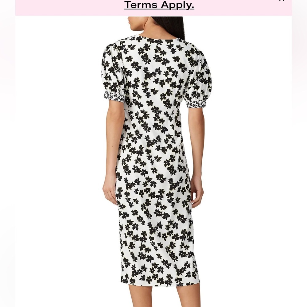Love, Whit by Whitney Port for RTR Floral Wrap Midi Dress Size XS - Picture 2 of 6